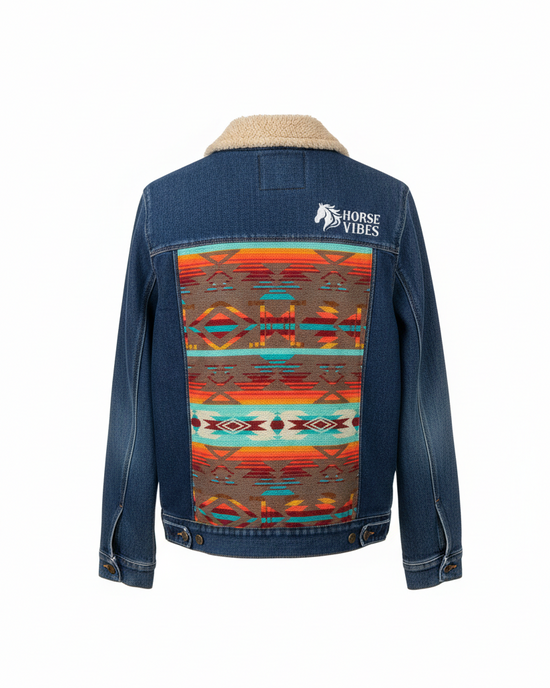 Manteau en jean unisexe 30