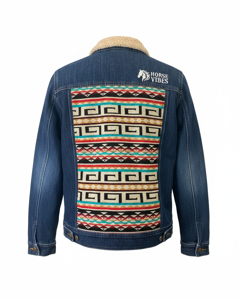 Manteau en jean unisexe 26