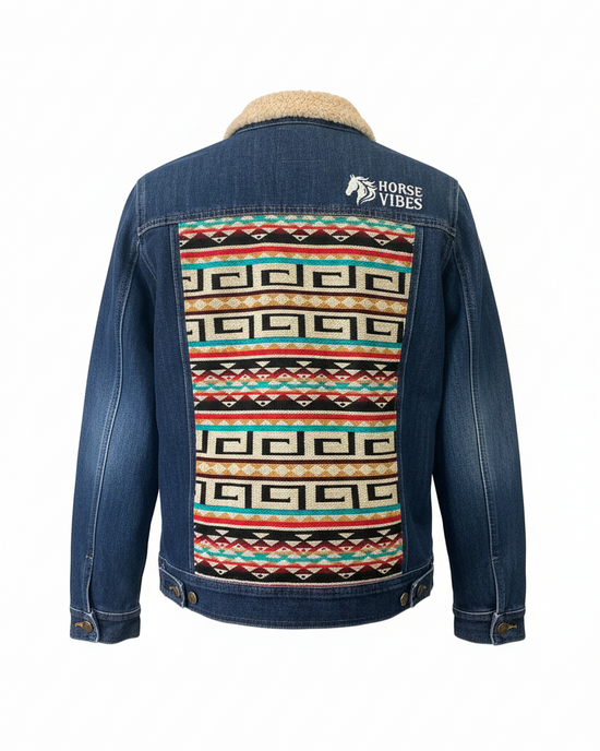 Manteau en jean unisexe 26