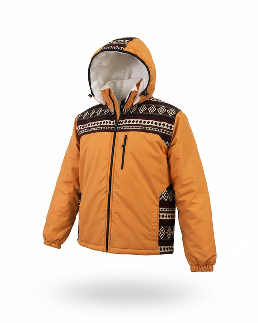 West cotton with white zip