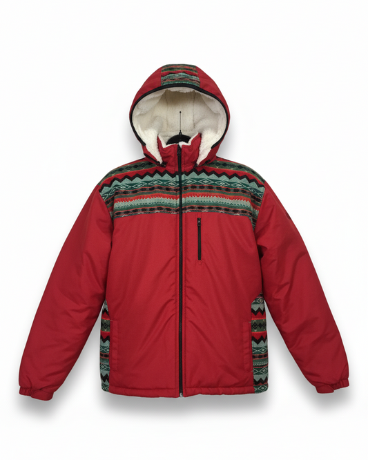 West cotton with white zip