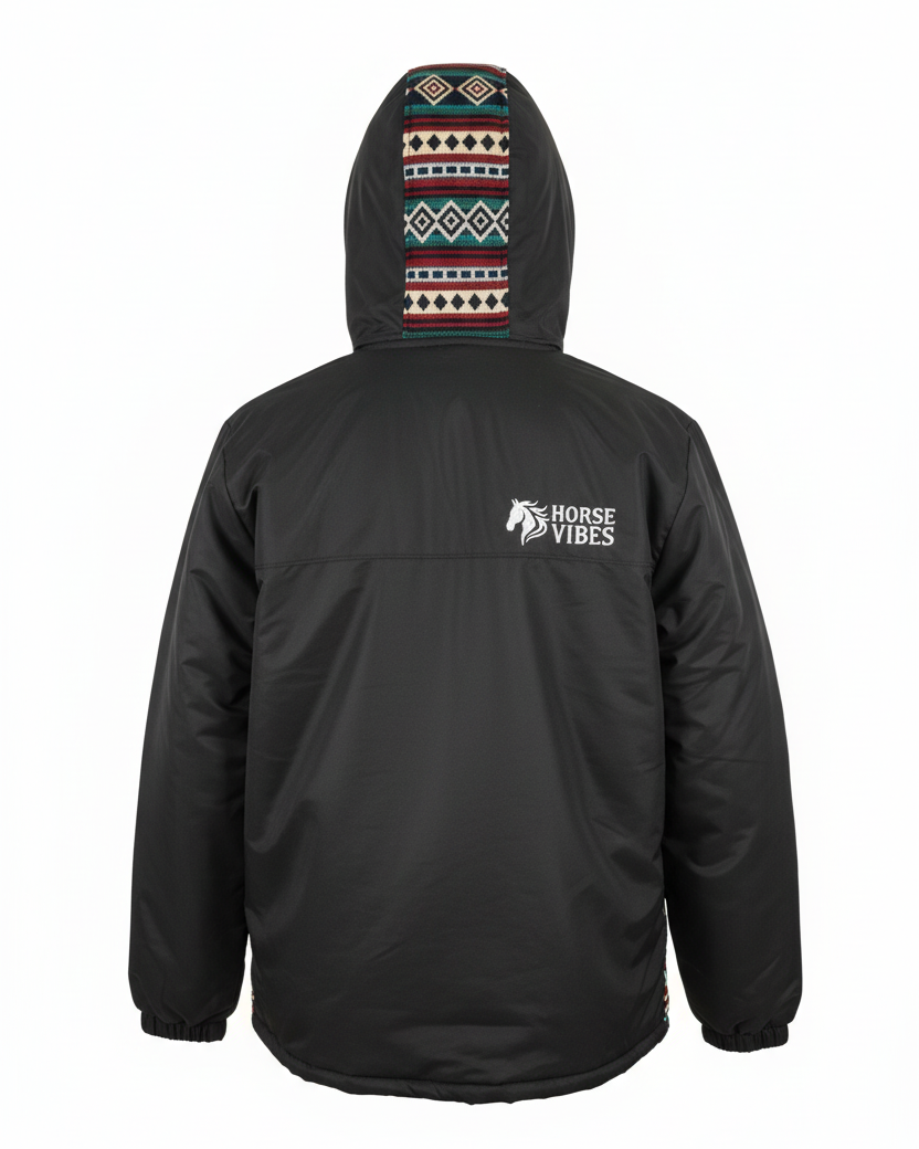 Manteau West unisexe noir 3