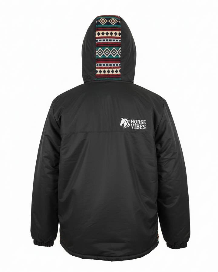 Manteau West unisexe noir 3