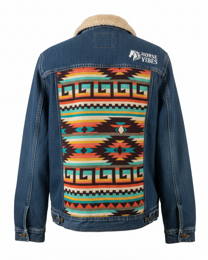 Manteau en jean unisexe 27