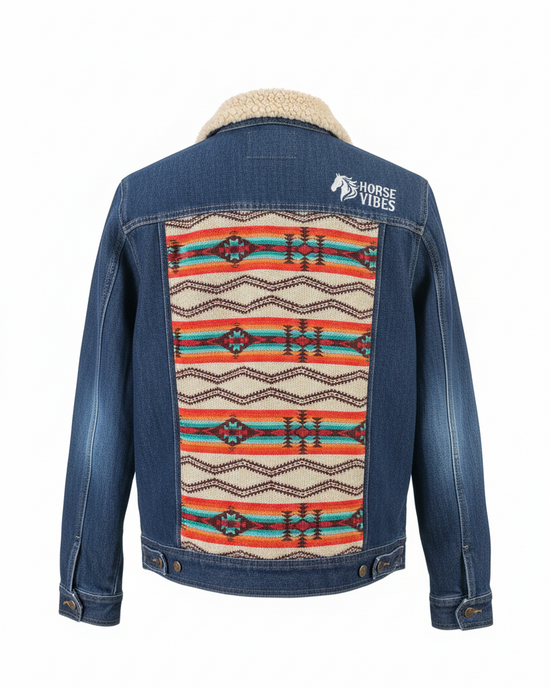 Manteau en jean unisexe 9