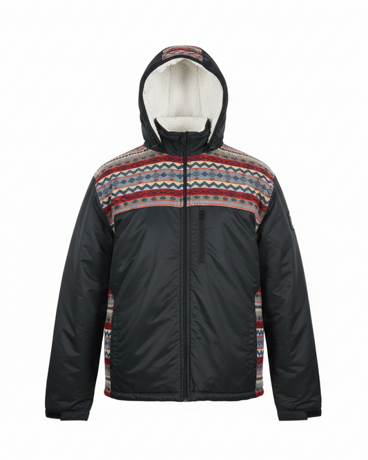 West cotton with white zip