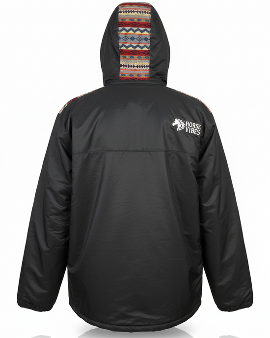 Manteau West unisexe noir 4