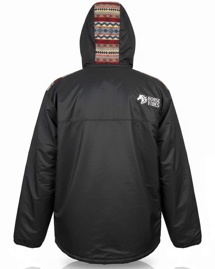 Manteau West unisexe noir 4