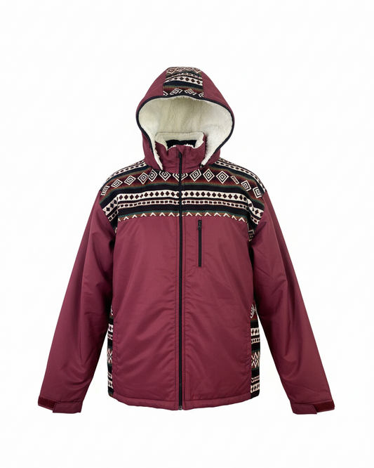 West cotton with white zip