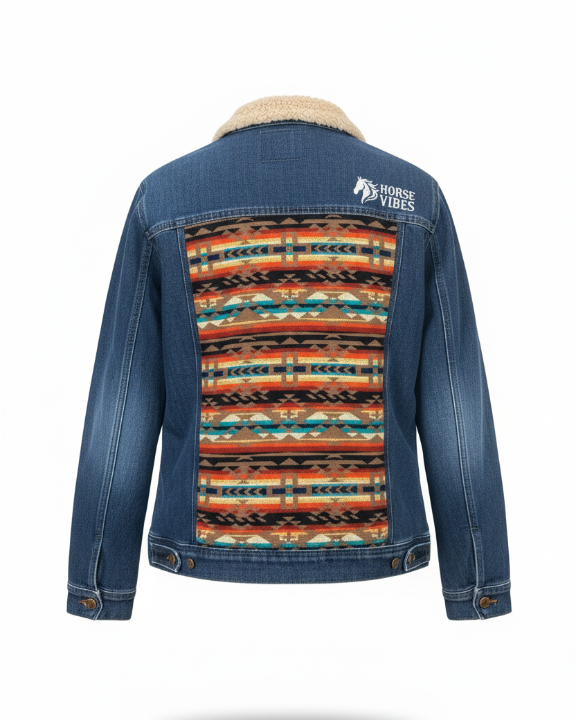Manteau en jean unisexe 23