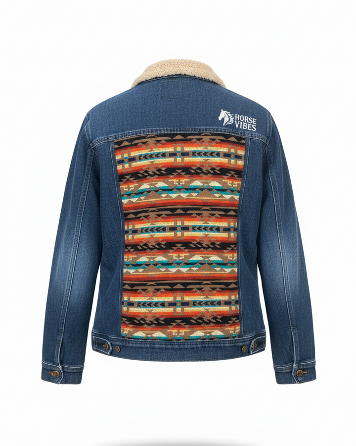 Manteau en jean unisexe 23