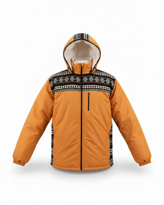 West cotton with white zip