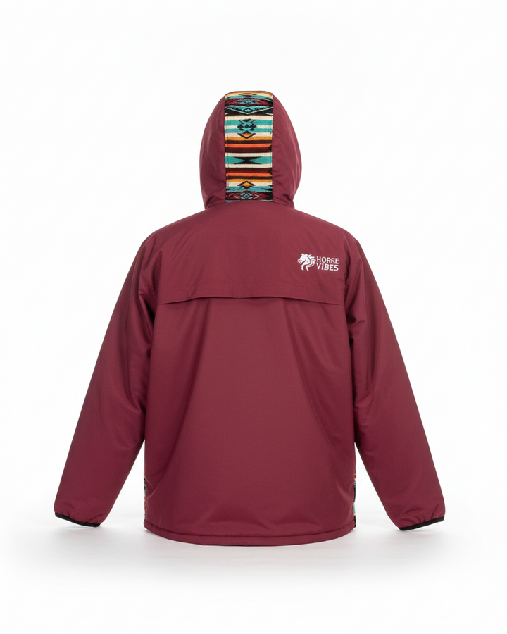 Manteau West unisexe bourgogne 2