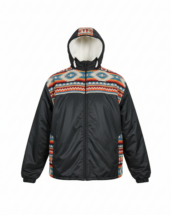 Manteau West unisexe noir 1