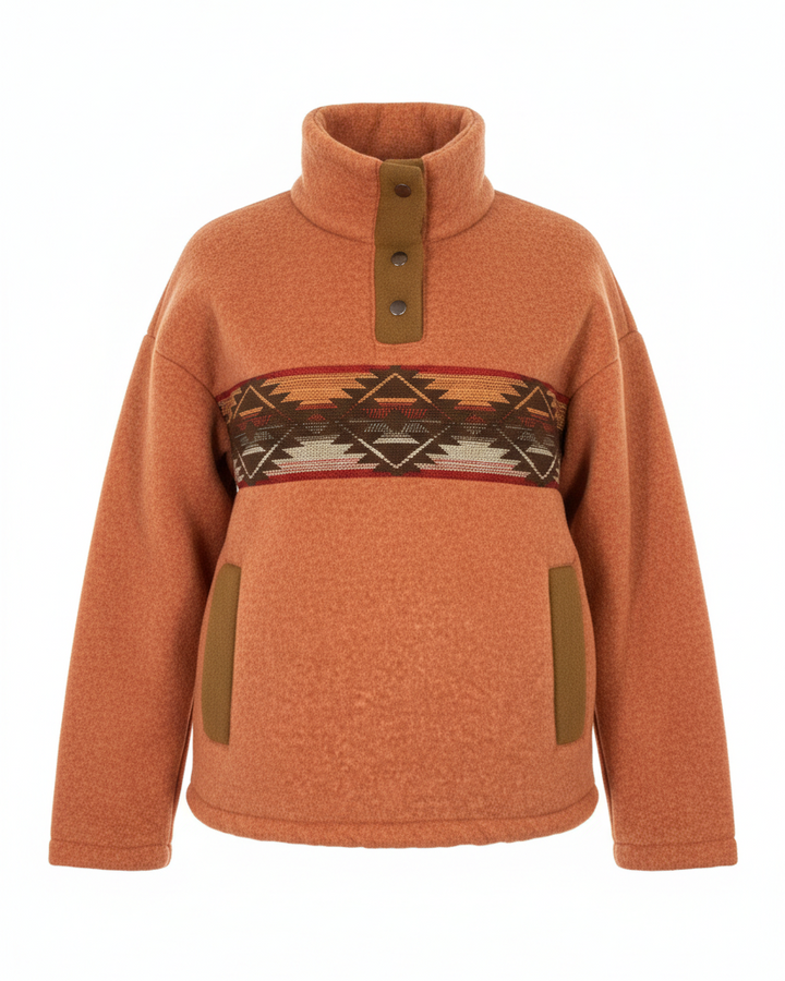 Polar West sans capuche orange 1