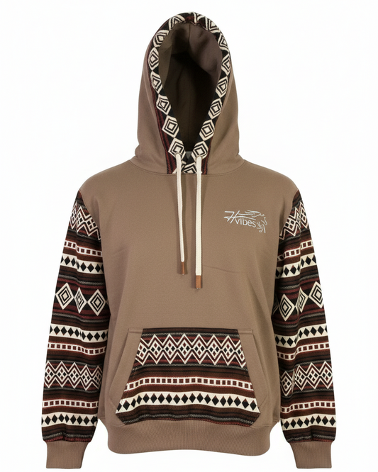 Hoodie West brun 12