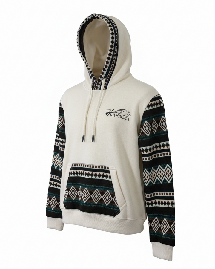Hoodie West blanc 1