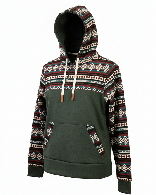 Coton West with khaki zip