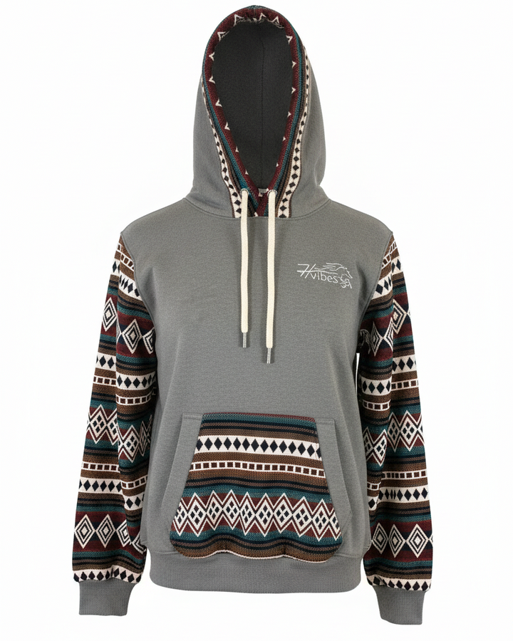 Hoodie West gris pâle 3