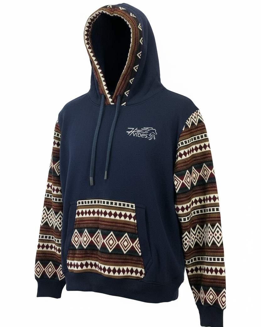 Hoodie West bleu 10