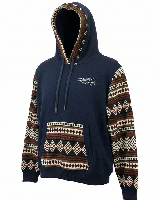 Hoodie West bleu 10