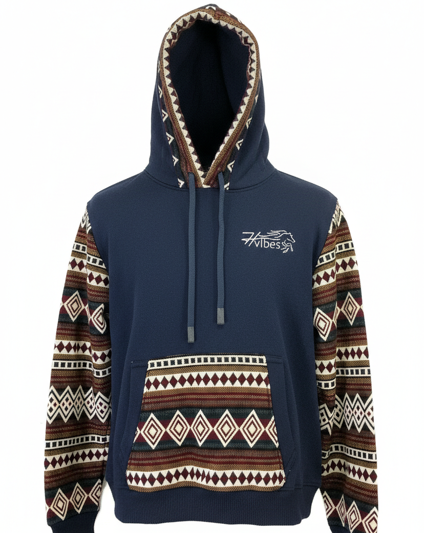 Hoodie West bleu 10