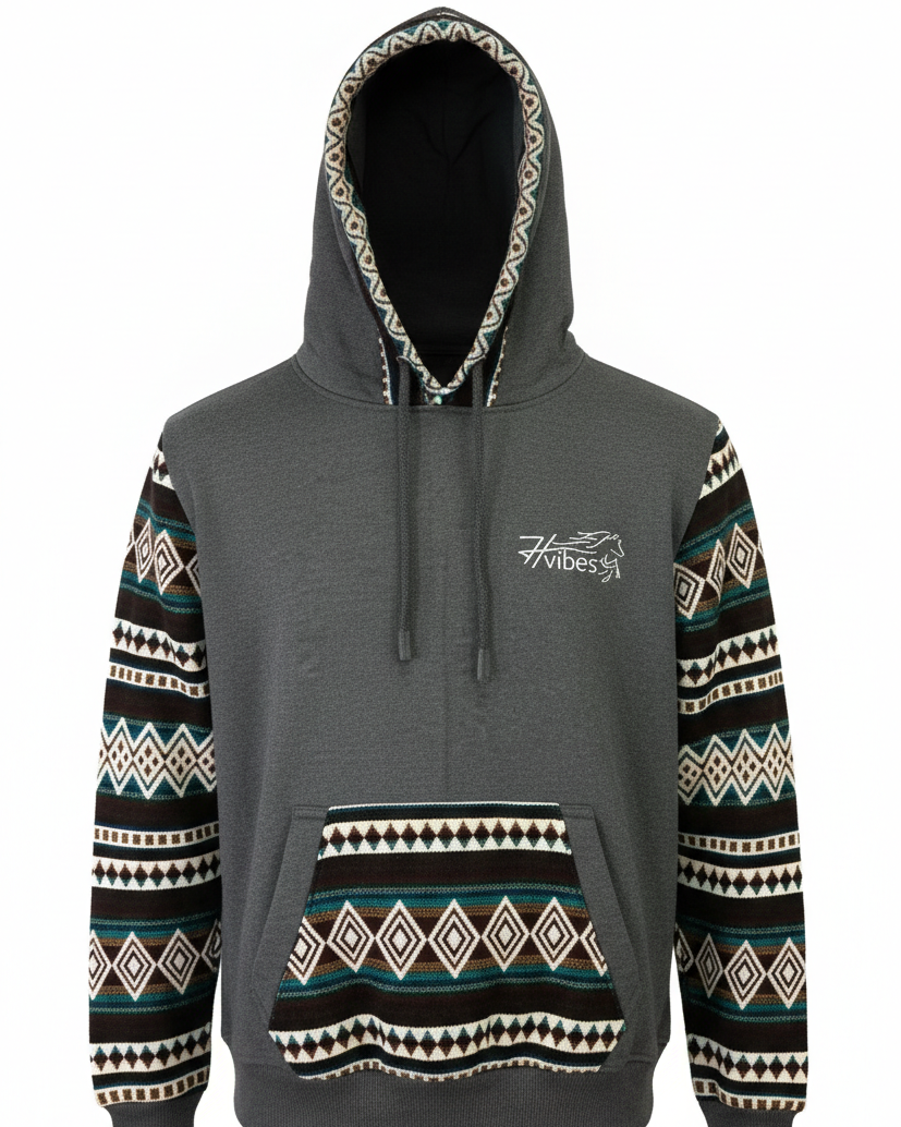 Hoodie West gris foncé 8