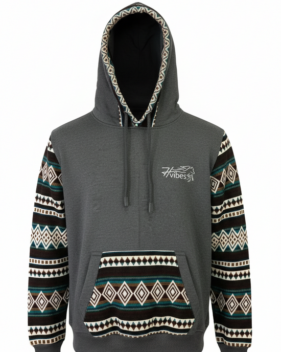 Hoodie West gris foncé 8