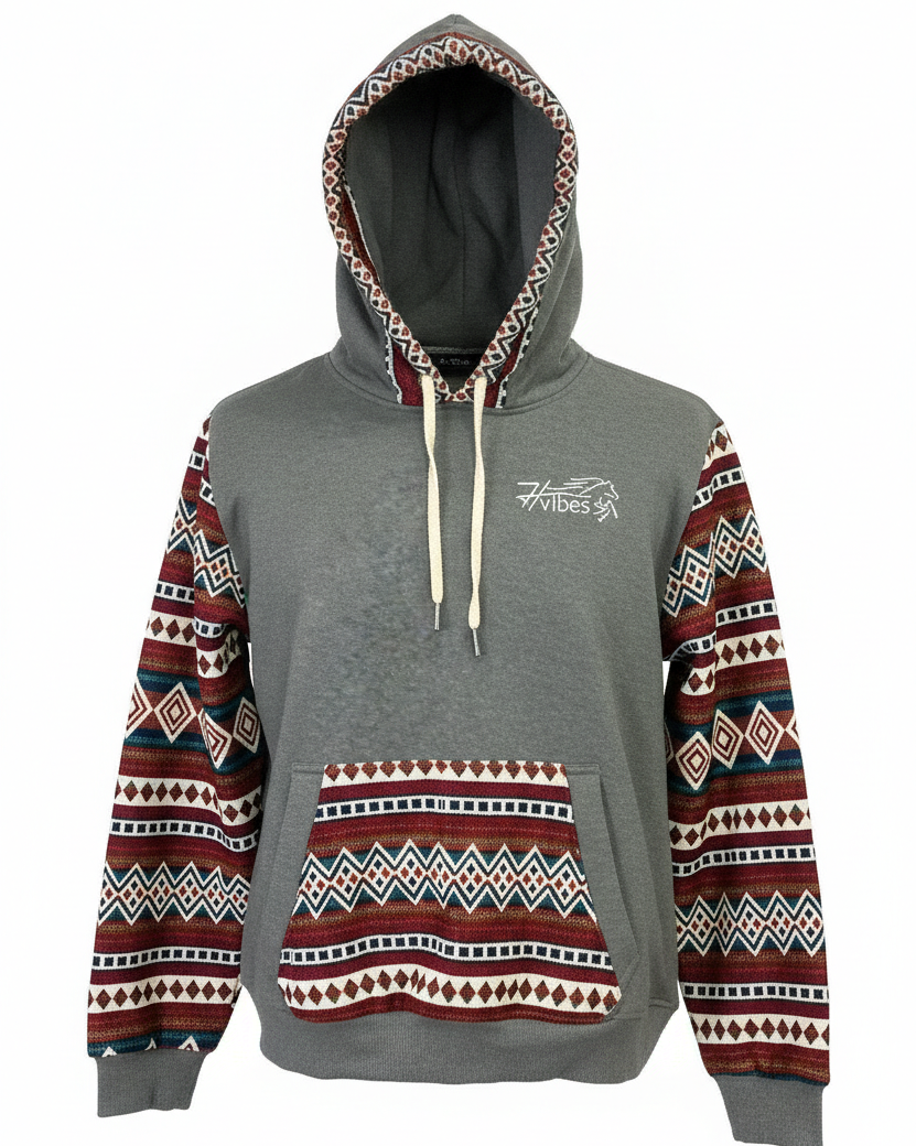 Hoodie West gris foncé 1
