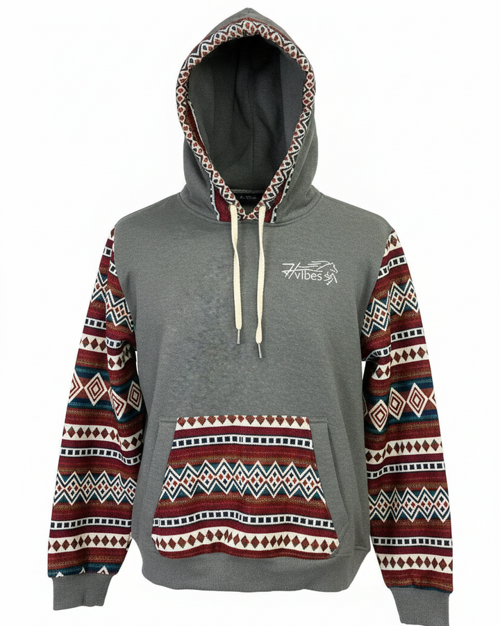 Hoodie West gris foncé 1