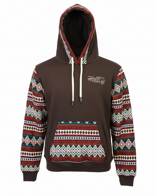 Hoodie West brun 14