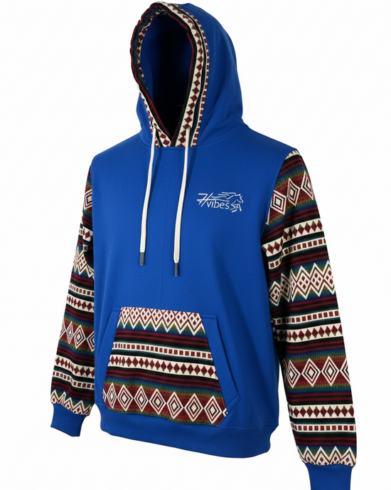 Hoodie West bleu 9