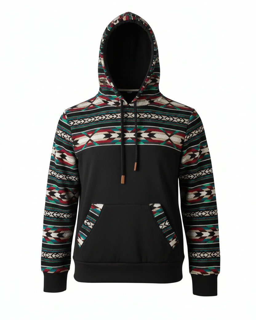 West cotton with white zip