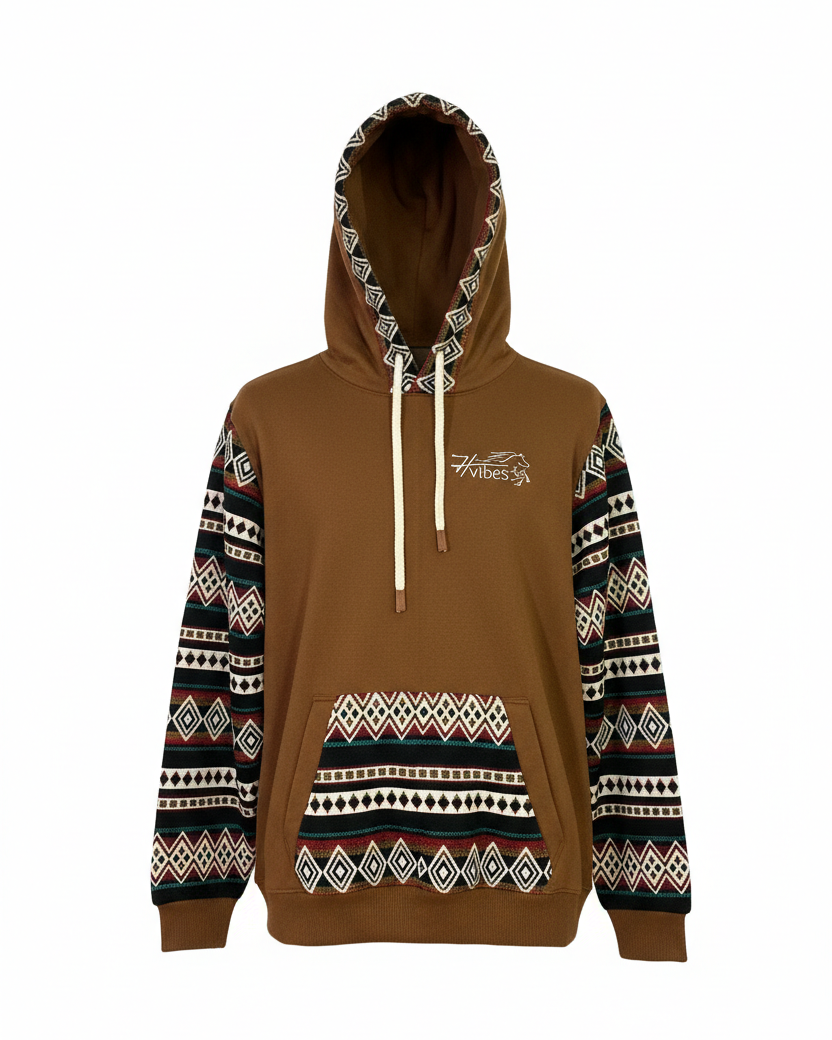 Hoodie West brun 15