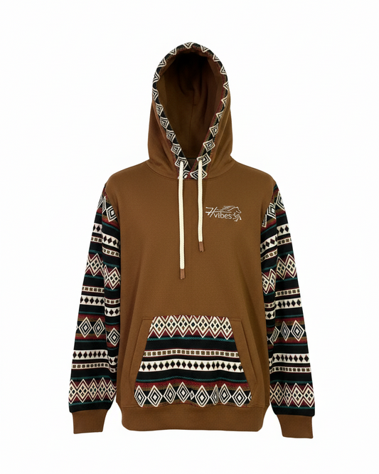 Hoodie West brun 15