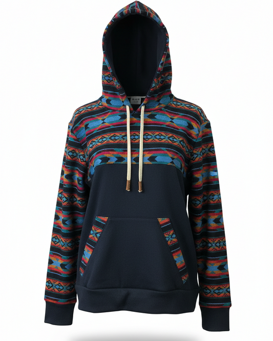 West cotton with white zip