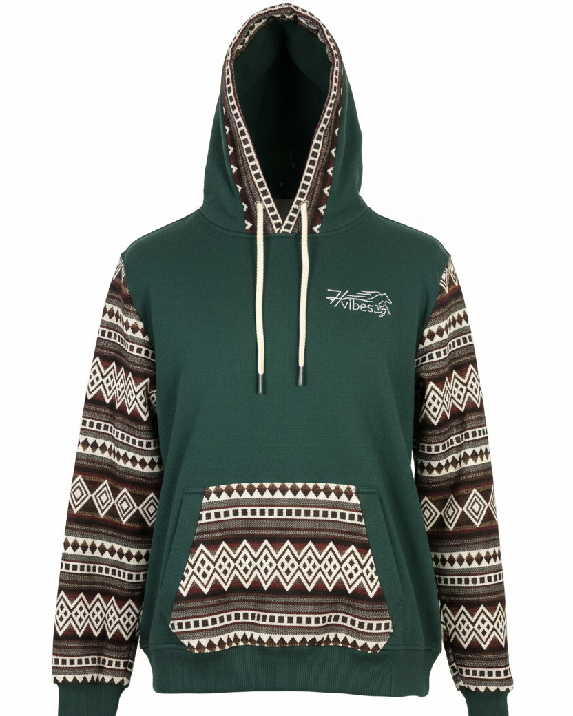 Hoodie West vert 10