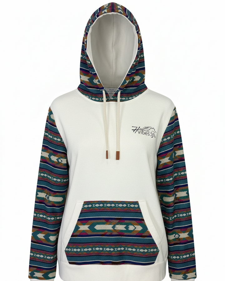 Hoodie West blanc 3