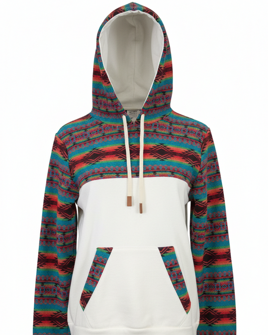 Cotton West with white zip 4