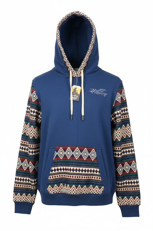 Hoodie West bleu 8