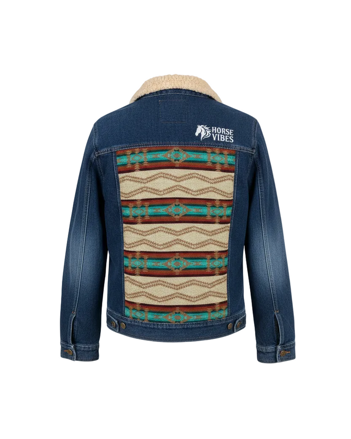 Manteau en jean unisexe 8