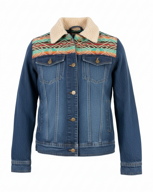 Manteau de jean unisexe 11