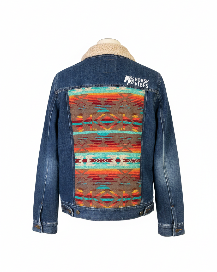 Manteau en jean unisexe 2