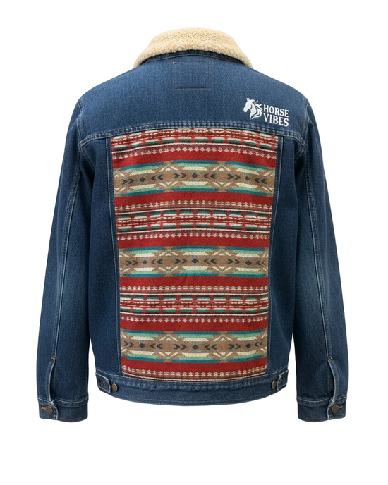 Manteau en jean unisexe 15