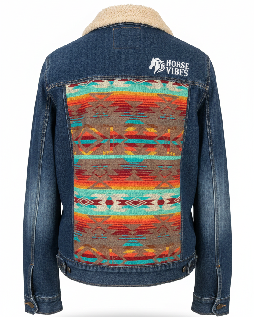 Manteau en jean unisexe 21