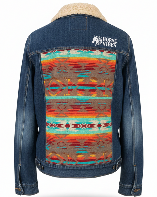 Manteau en jean unisexe 21