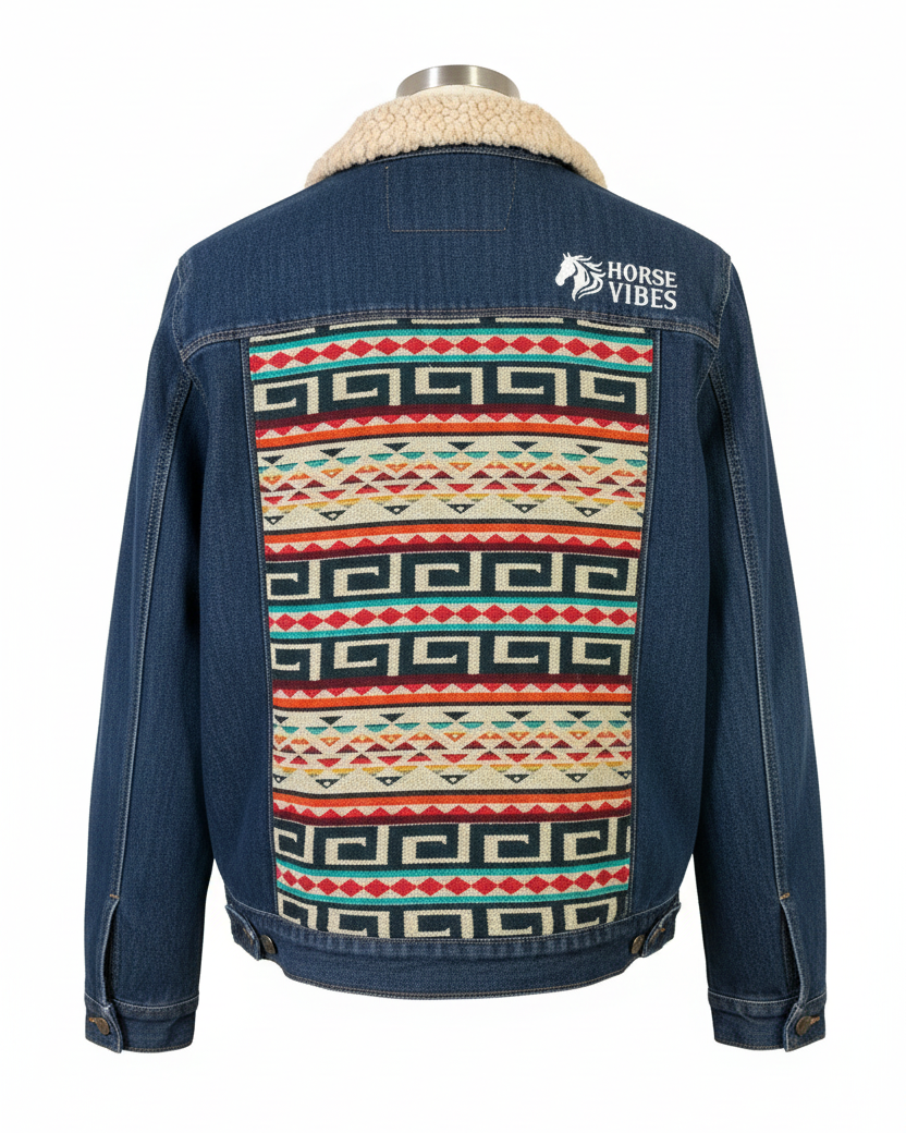 Manteau en jean unisexe 33