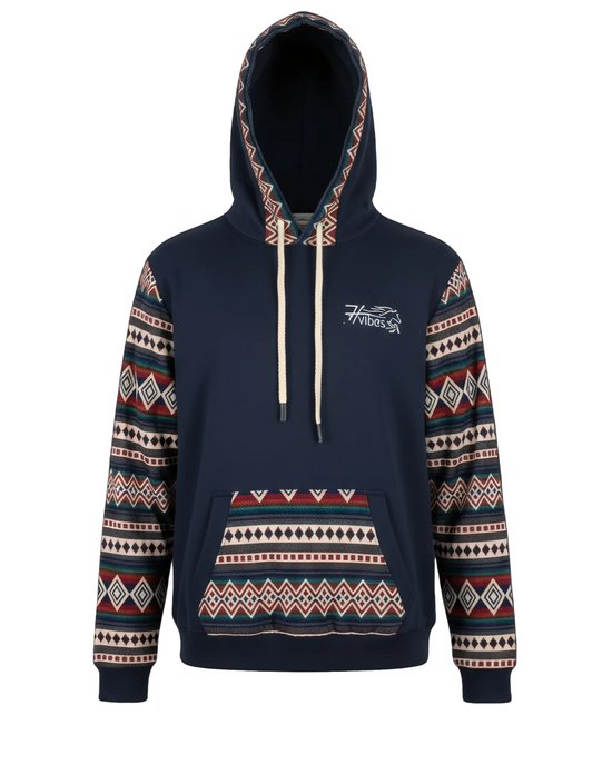 Hoodie West bleu 11