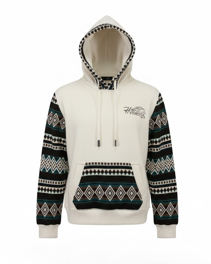 Hoodie West blanc 1
