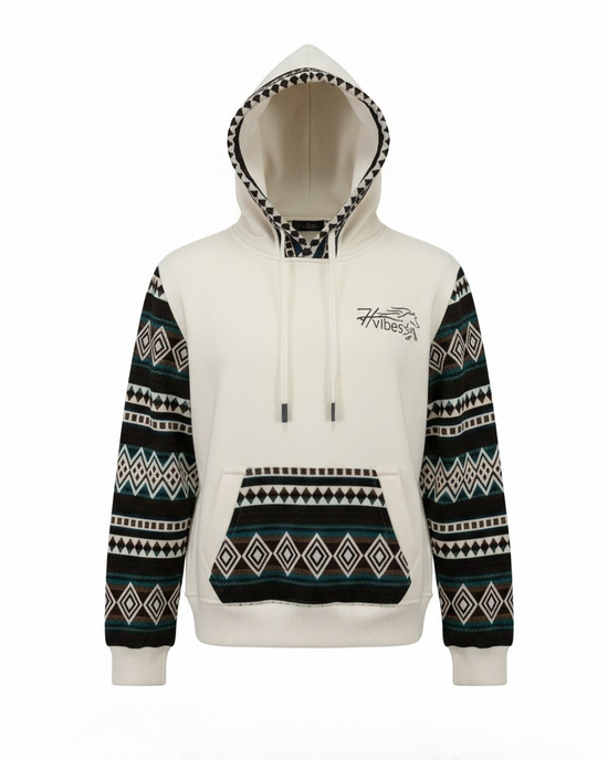 Hoodie West blanc 1